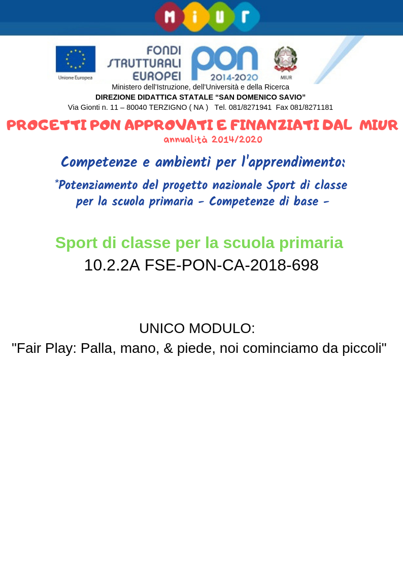 sport di classe