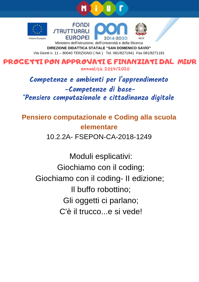 pensiero computazionale
